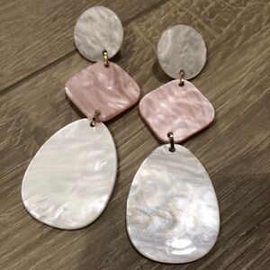 Mother-Pearl Drop Earrings